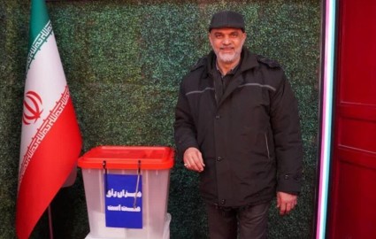 رأی نمادین مدیرعامل شرکت ملی صنایع مس ایران در نمایشگاه «برای ایران»