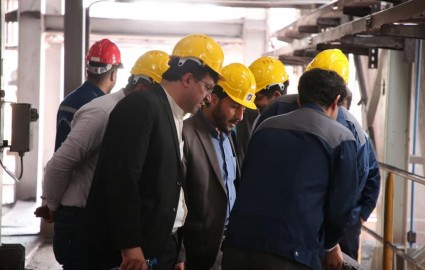 اعلام رضایت اعضای شورای تامین بافق از میزان پیشرفت پروژه کارخانه آهن اسفنجی